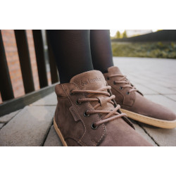 Chaussures cuir barefoot Be Lenka Shoes Synergy - Chocolat & beige