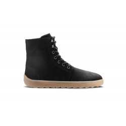 Chaussures cuir Barefoot Boots Be Lenka souples - Winter - Matt black 3.0