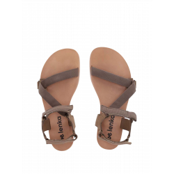 Sandales cuir barefoot Be Lenka Flexi Green
