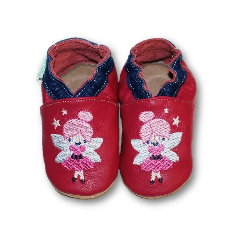Chaussons cuir souple Petite fée Chaussons cuir souple Petite fée