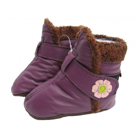 Bottes Violettes FOURRES Carozoo