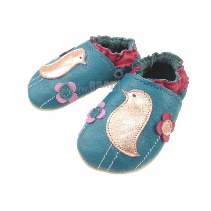 Sandales Fille - Chaussure Bebe Fille - Chausson Bebe Cuir Souple -  Chaussures Enfants Filles - Sandale Petites Fleurs Dorées 0-6 Mois :  : Mode