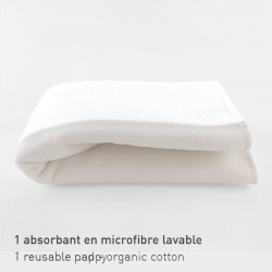 kit d'essai couche lavable classique coton biologique