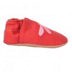 Chaussons cuir bébé Libellule