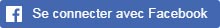 Connexion avec Facebook